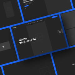 Elliette Wireframe Kit
