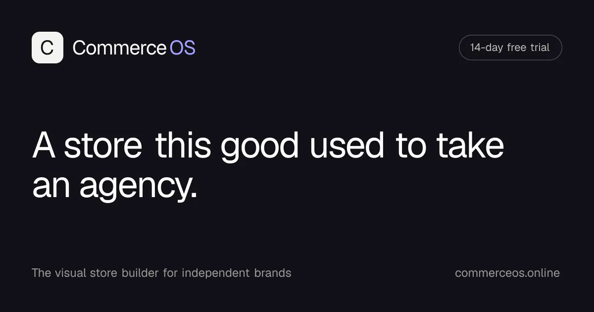 CommerceOS gallery image