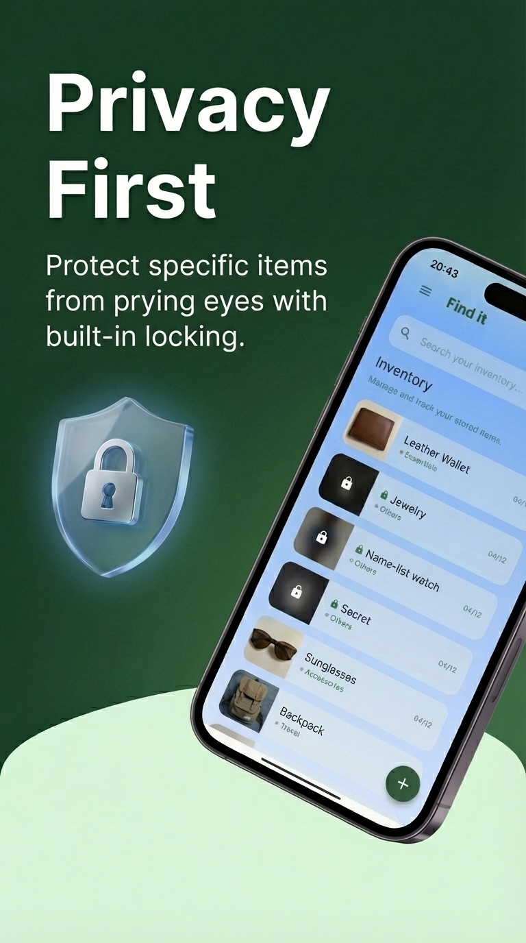 Findit - Simple Tracker & Organizer gallery image