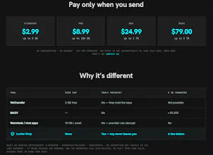 Locker Drop β encrypted file transfers gallery image