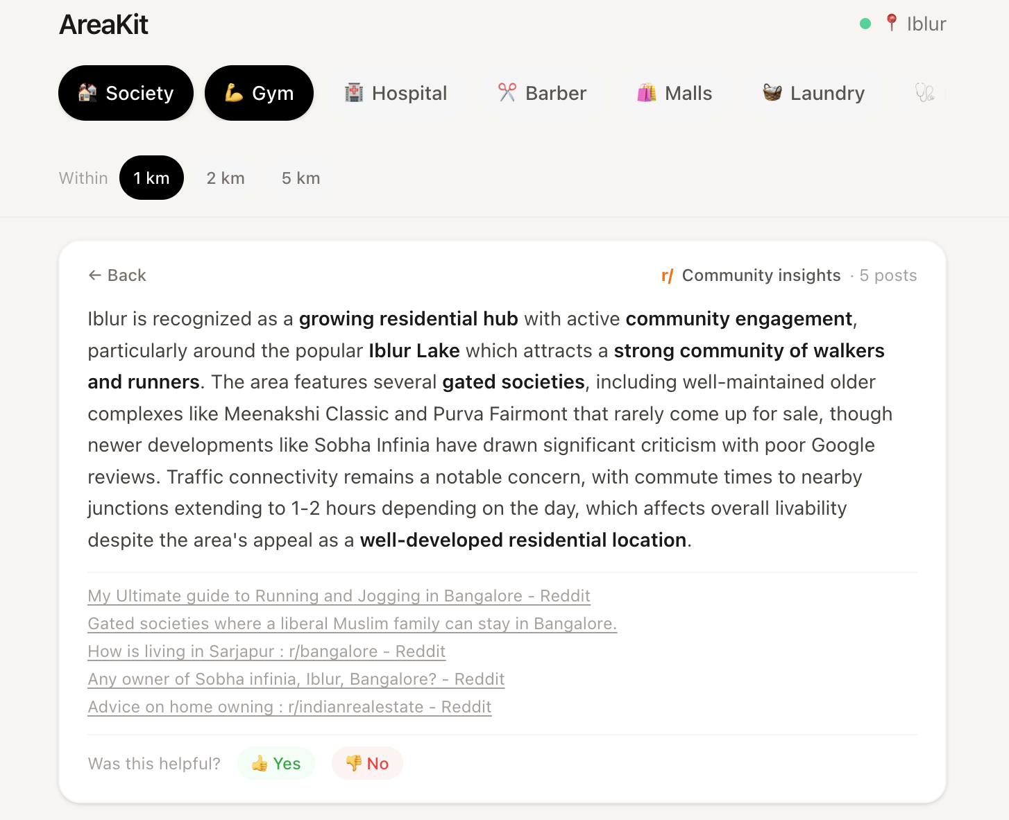 AreaKit — Discover What's Near You gallery image