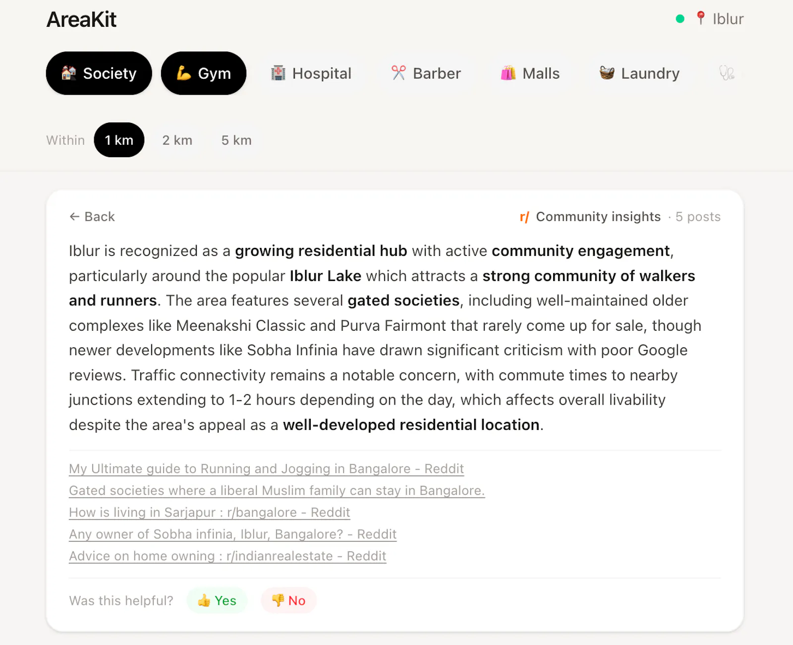 AreaKit — Discover What's Near You screenshot 2