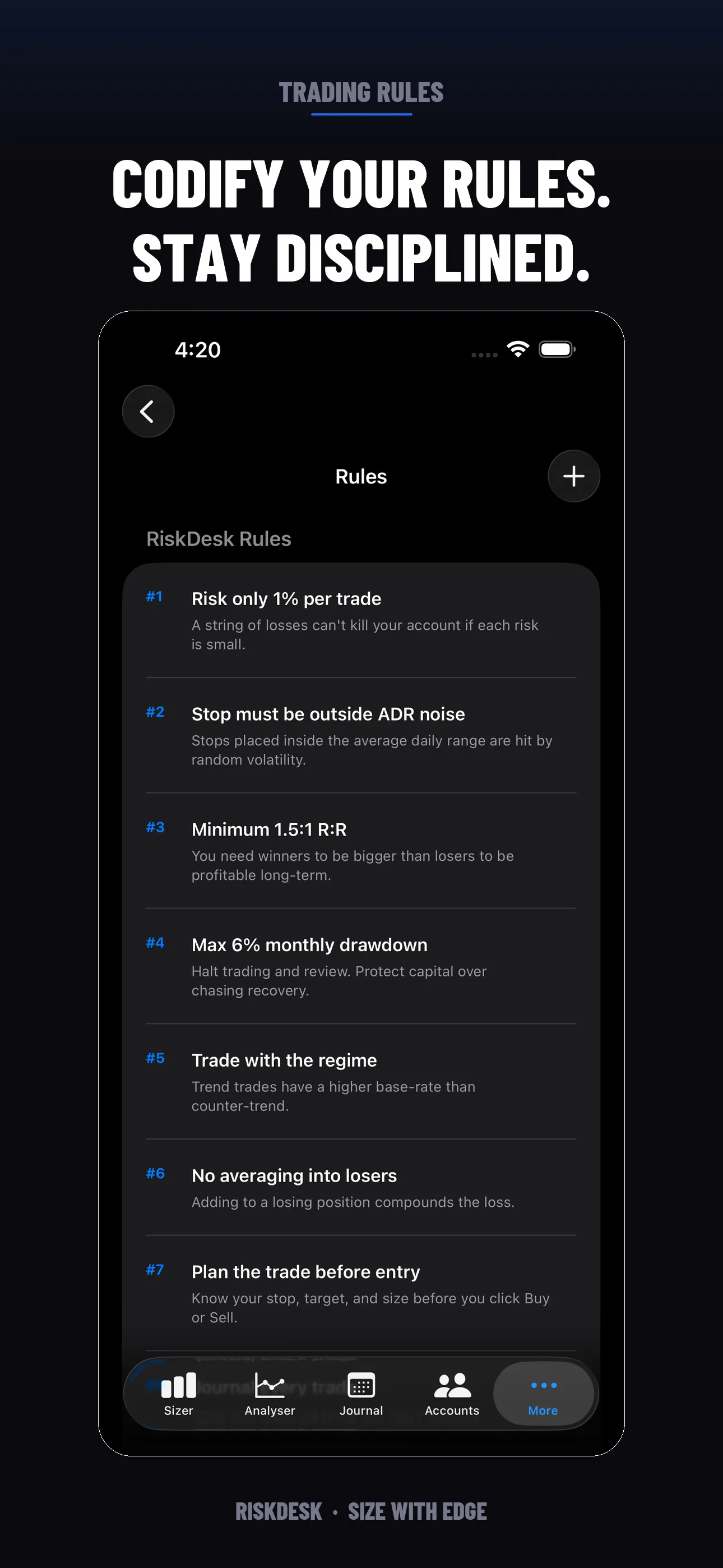 RiskDesk gallery image