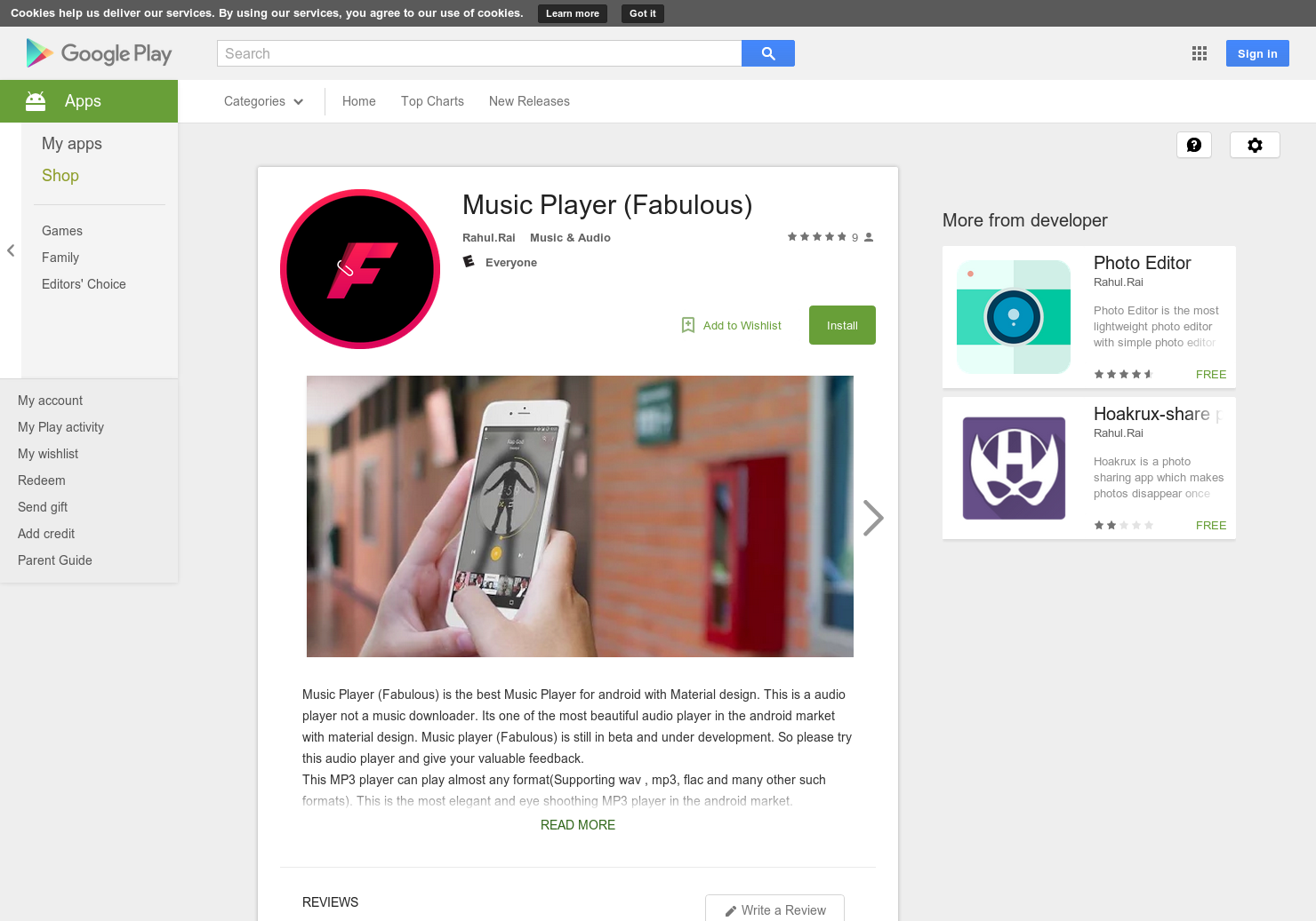 Music Player (Fabulous) gallery image
