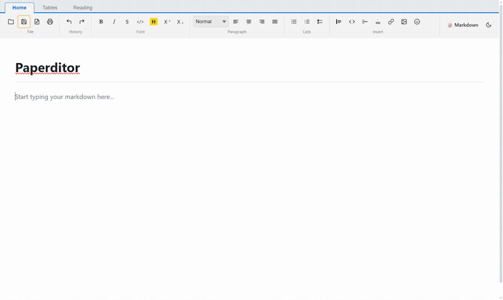 Paperditor – free Markdown editor screenshot 2
