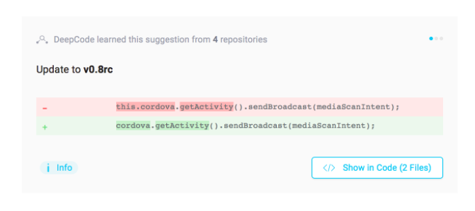 DeepCode gallery image