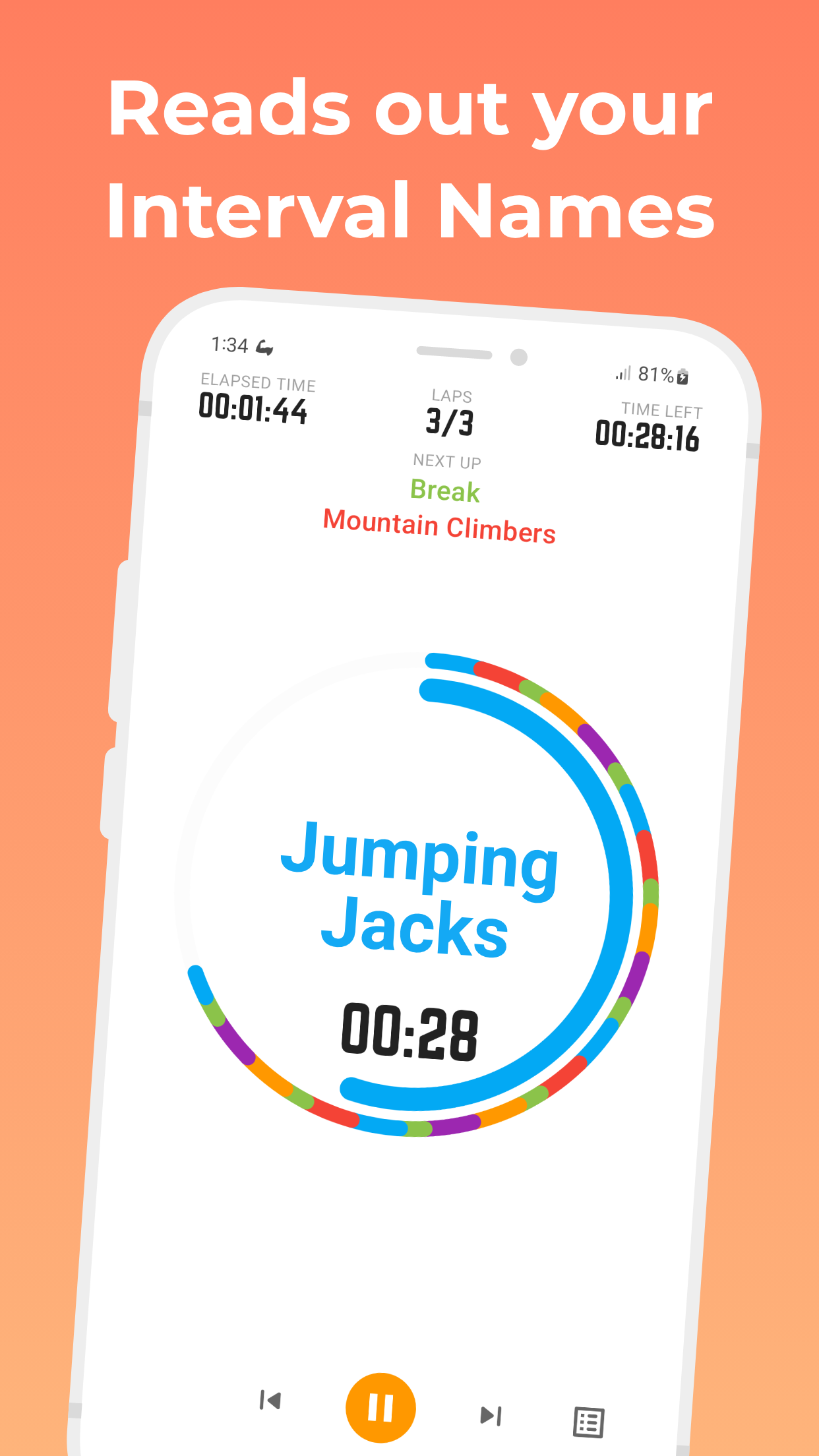 Übungs -Timer - Ein flexibler Intervall -Timer für jedes Training Medien 3