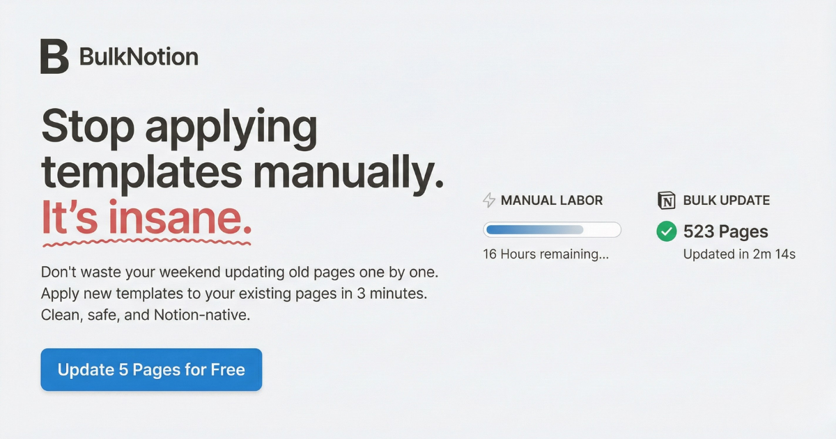 BulkNotion gallery image