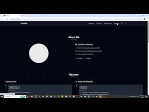 Professional Portfolio Template gallery image