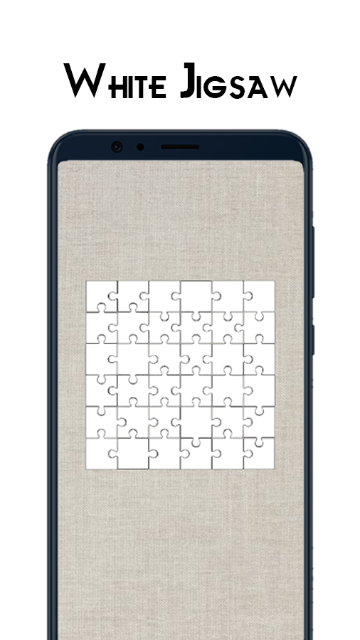 Zen Jigsaw - White Jigsaw Puzzle gallery image