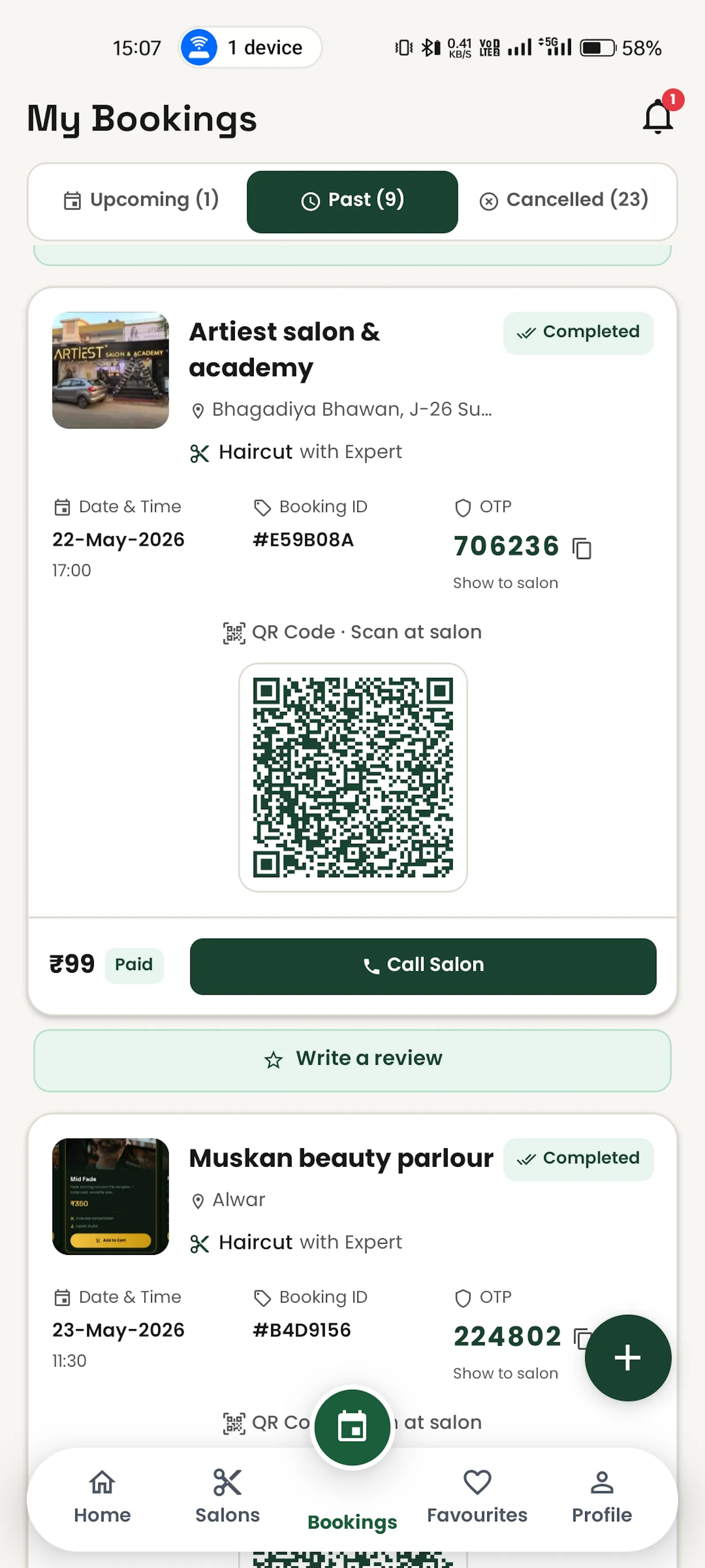 Book My Look screenshot 8