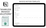 Invoice Notion Template  image