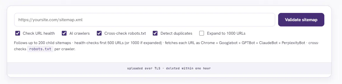 Sitemap Validator gallery image