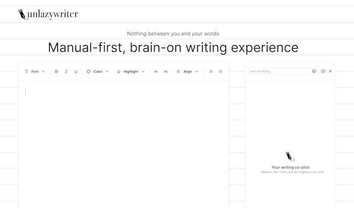 Unlazy Writer产品图