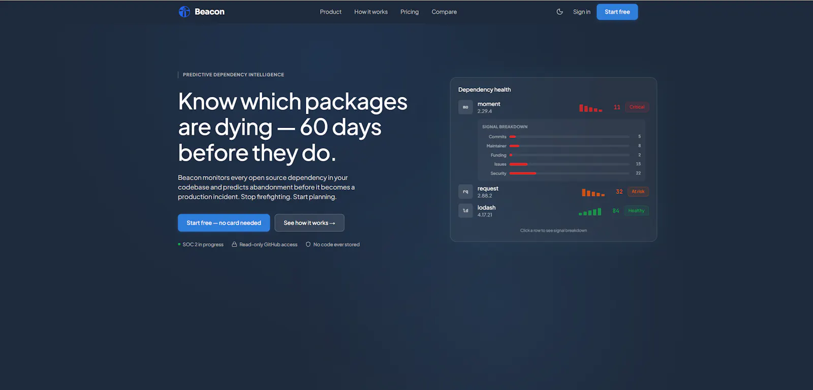 Beacon  screenshot 1