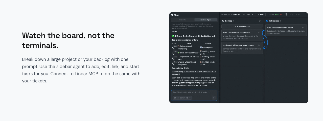 Cline Kanban gallery image