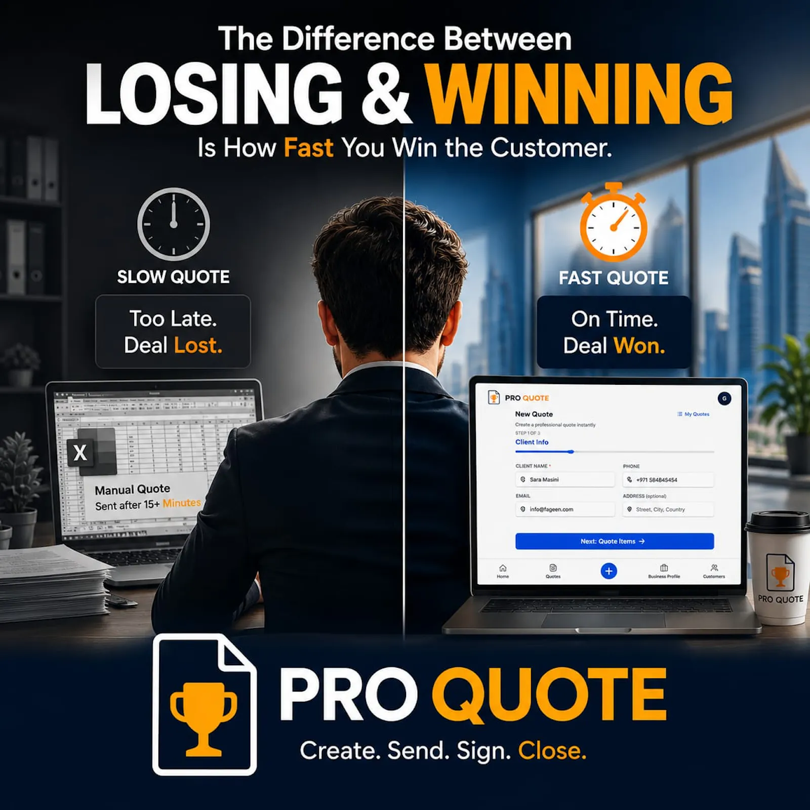 ProQuote — Quotes with E-Signature  screenshot 3