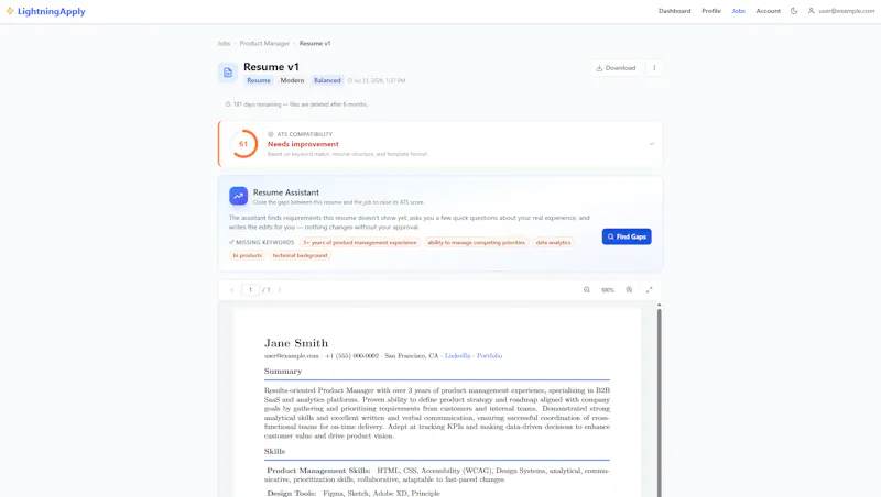 LightningApply screenshot 6