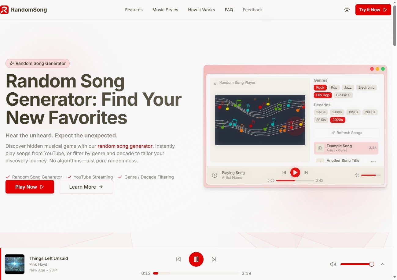 Random Song Generator gallery image