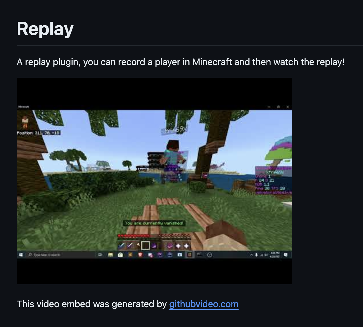 GitHub YouTube嵌入发电机 - 轻松嵌入YouTube视频中的github readme媒体2