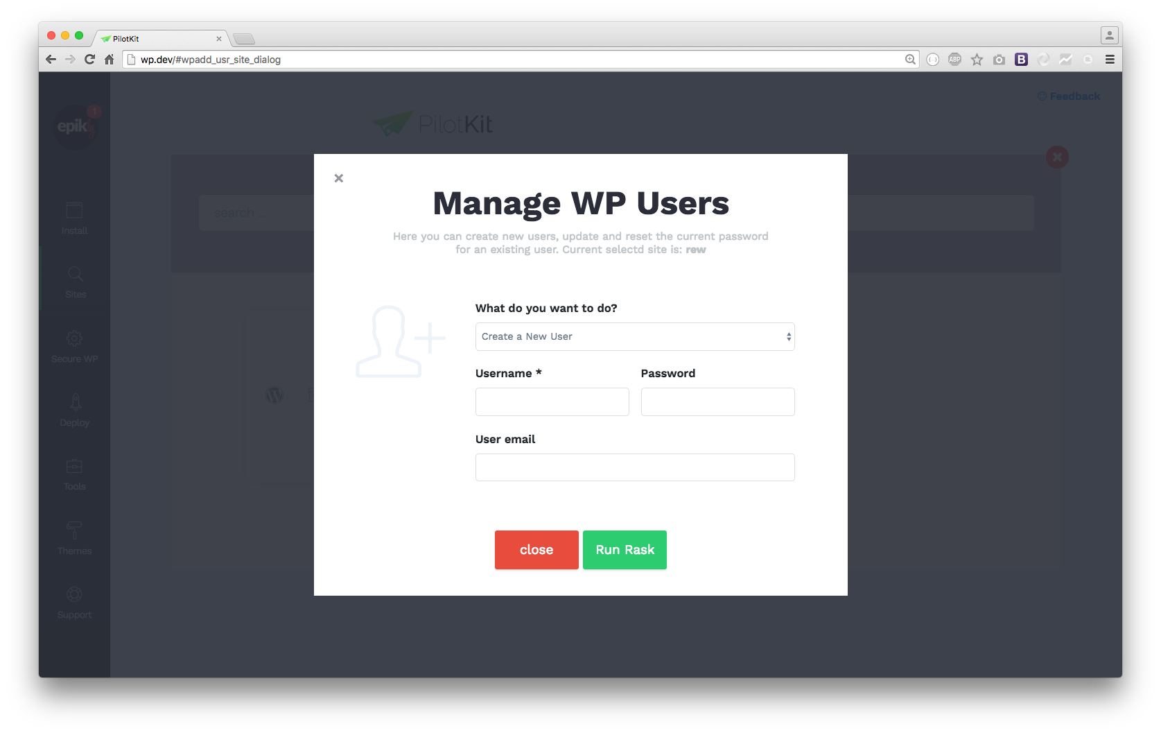 PilotKit gallery image