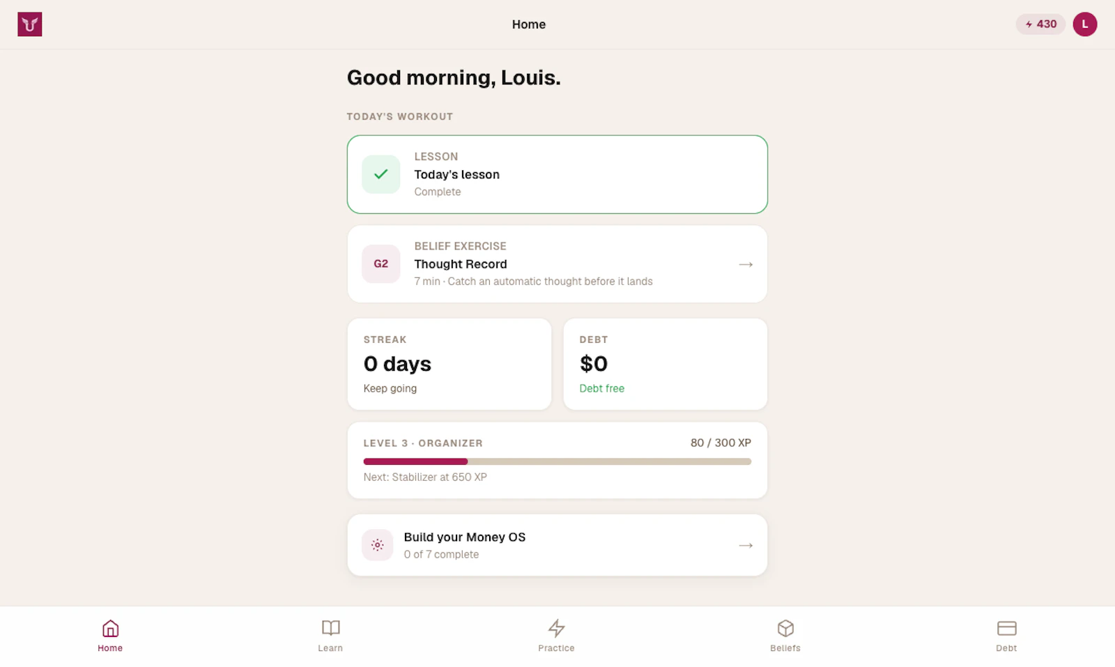 UpliftED Finance screenshot 1