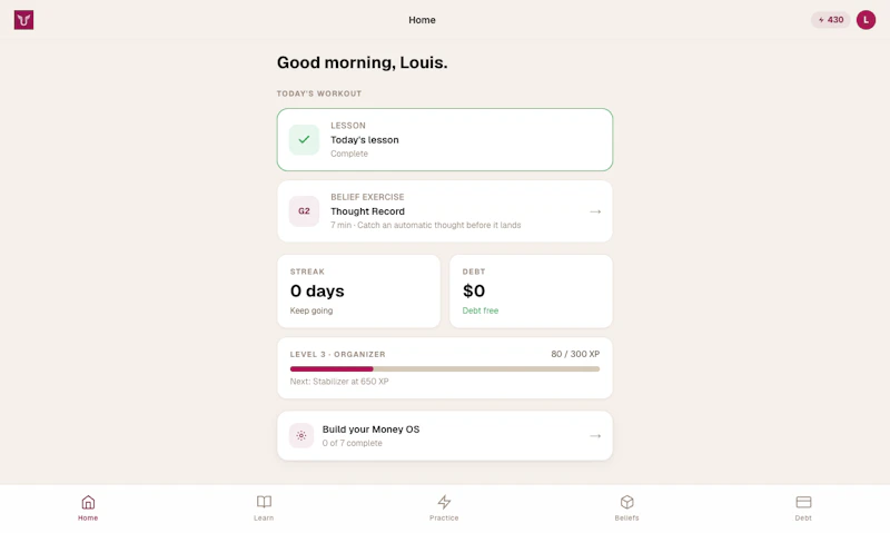 UpliftED Finance screenshot 1
