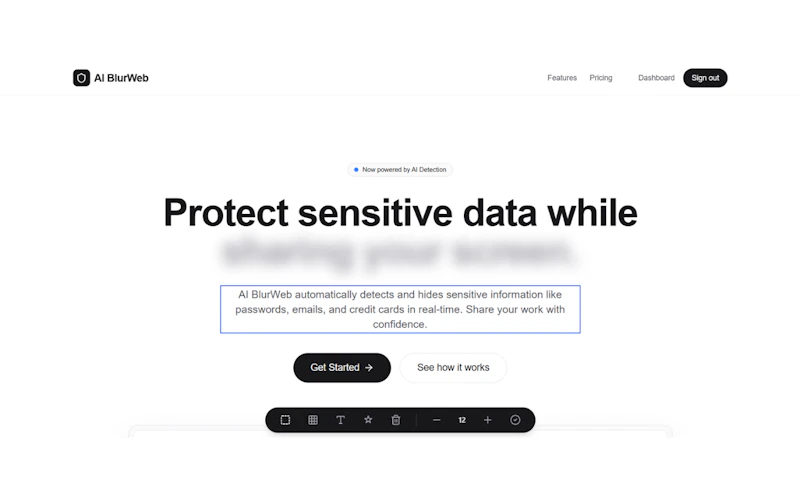 Ai Blurweb screenshot 2