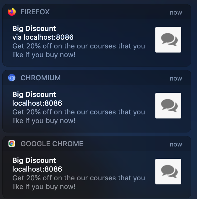 Webpushify gallery image