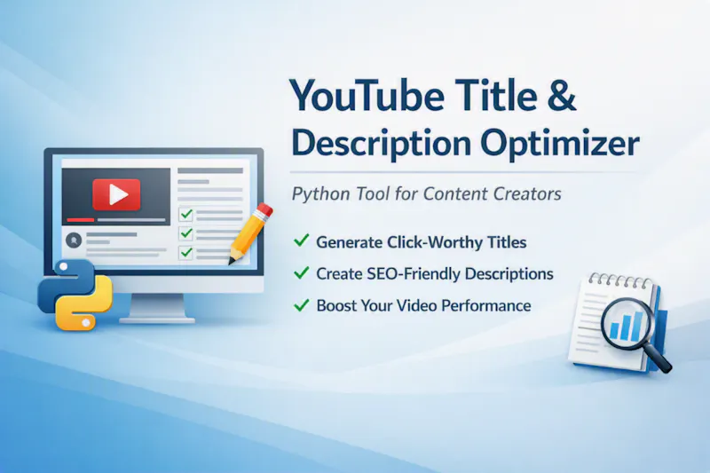 YouTube Title & Description Optimizer screenshot 1