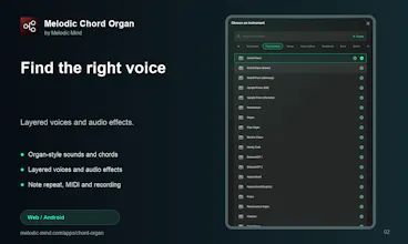 Melodic Chord Organ gallery image