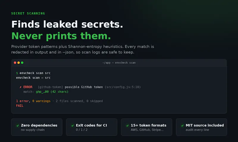 envcheck screenshot 2