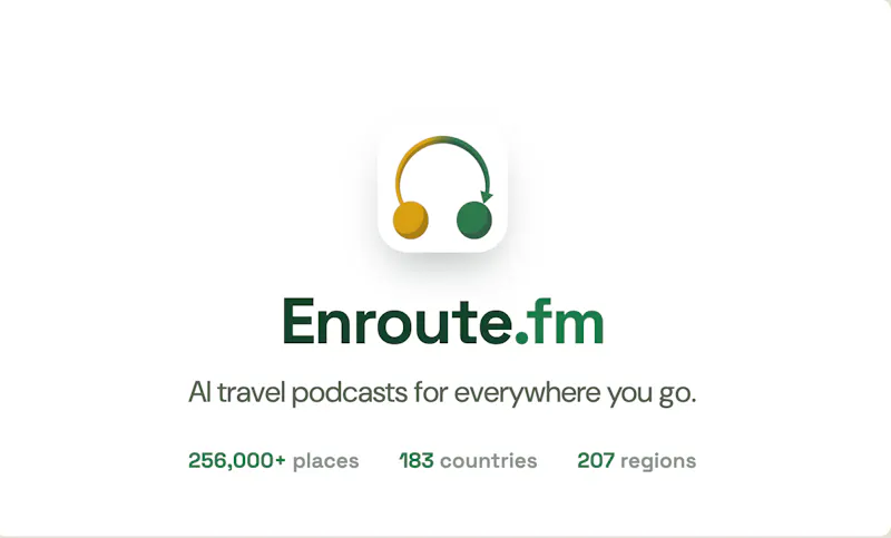 Enroute.fm screenshot 1