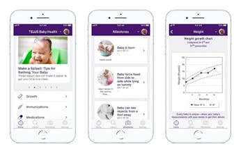 TELUS Baby Health App (Canada) gallery image