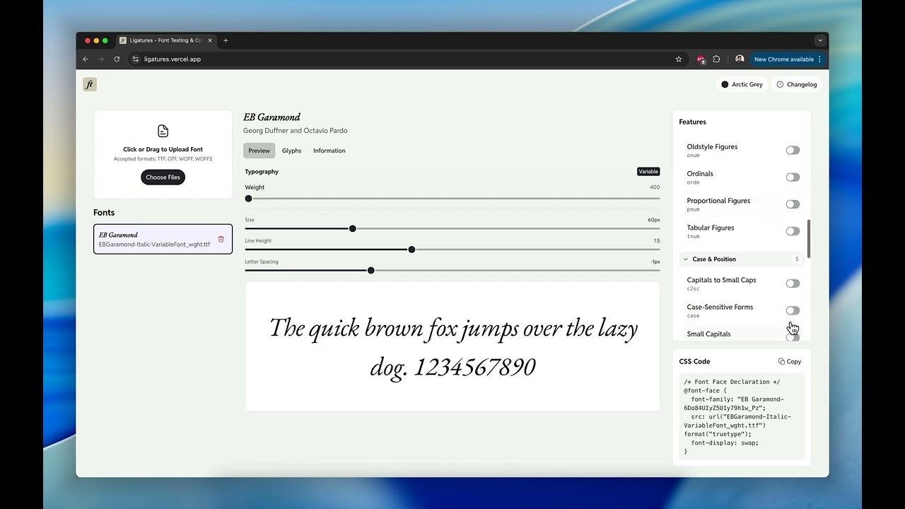 Ligatures gallery image