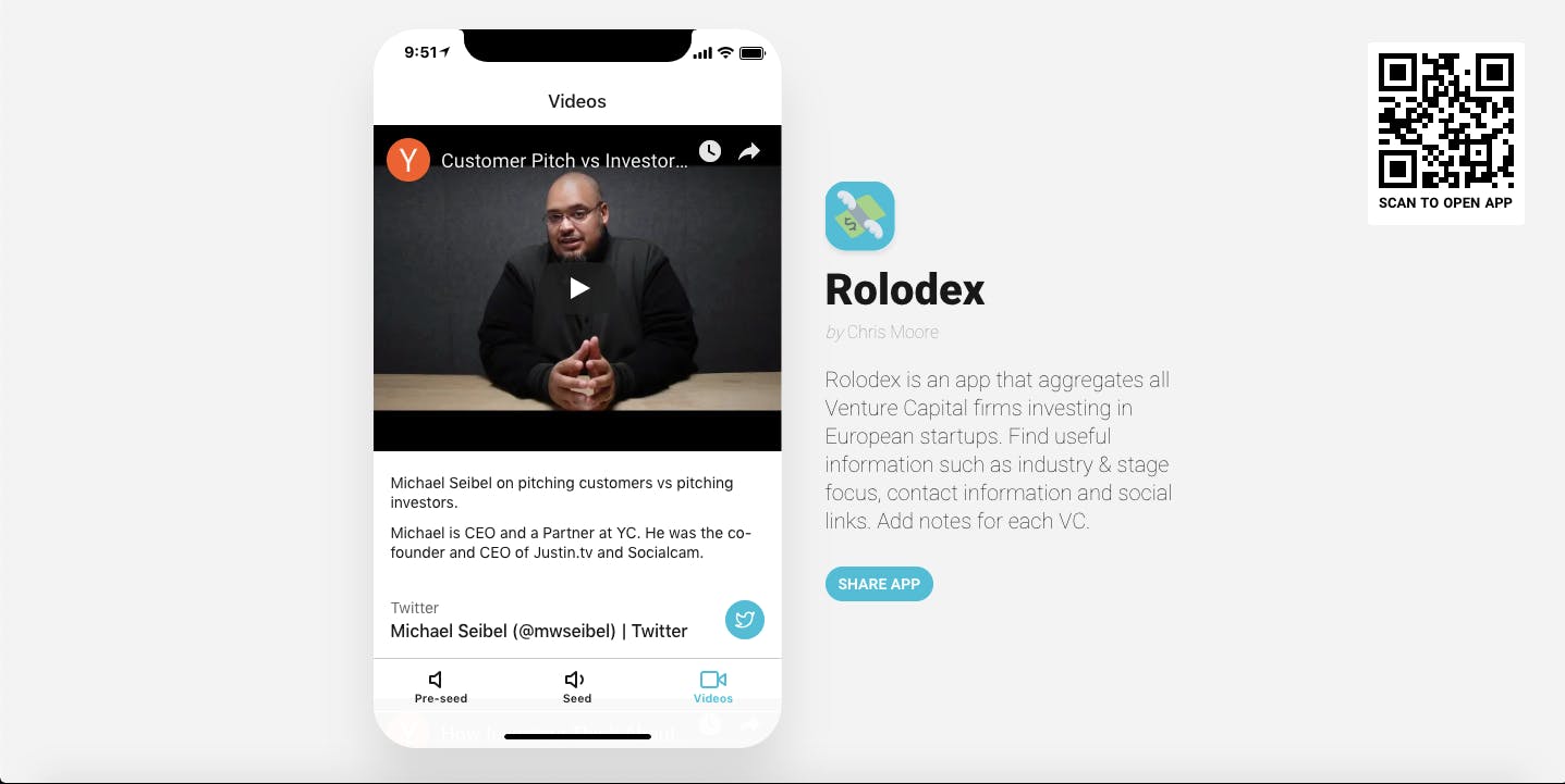 Rolodex.vc media 3