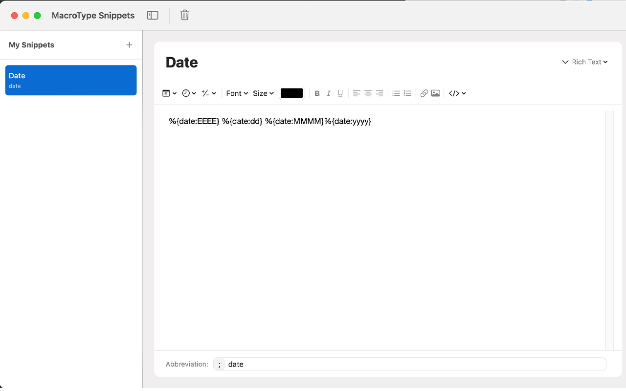 MacroType - Screenshot 2 preview
