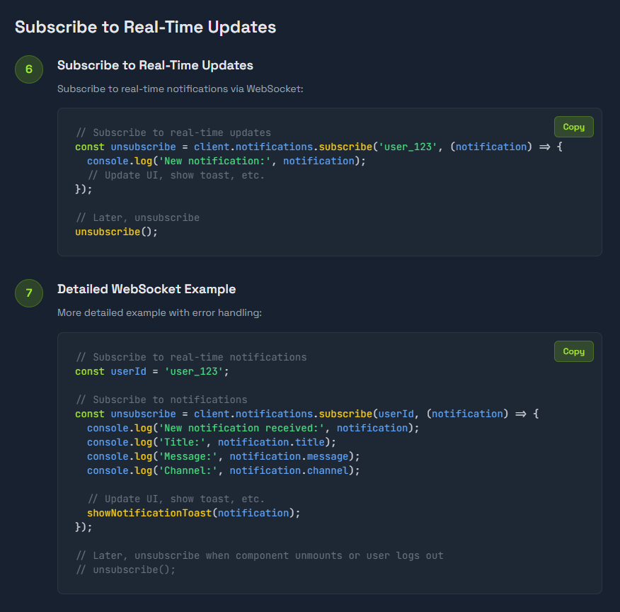 Transactional Messaging for SaaS teams gallery image