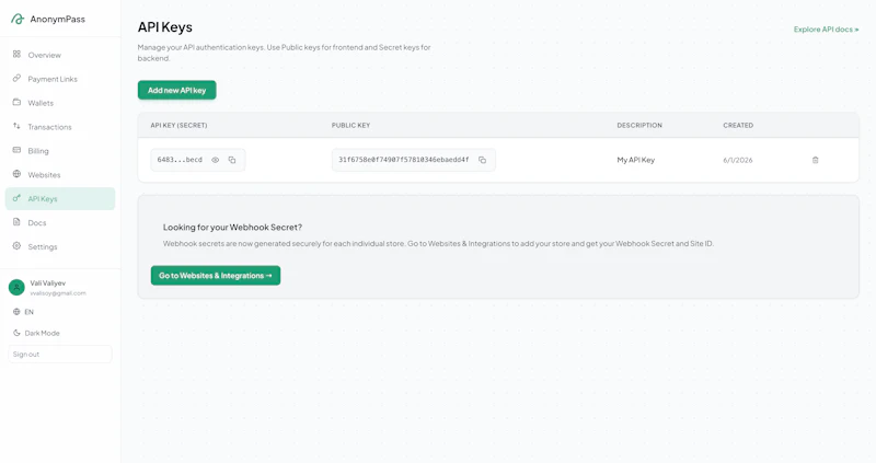 AnonymPass screenshot 5