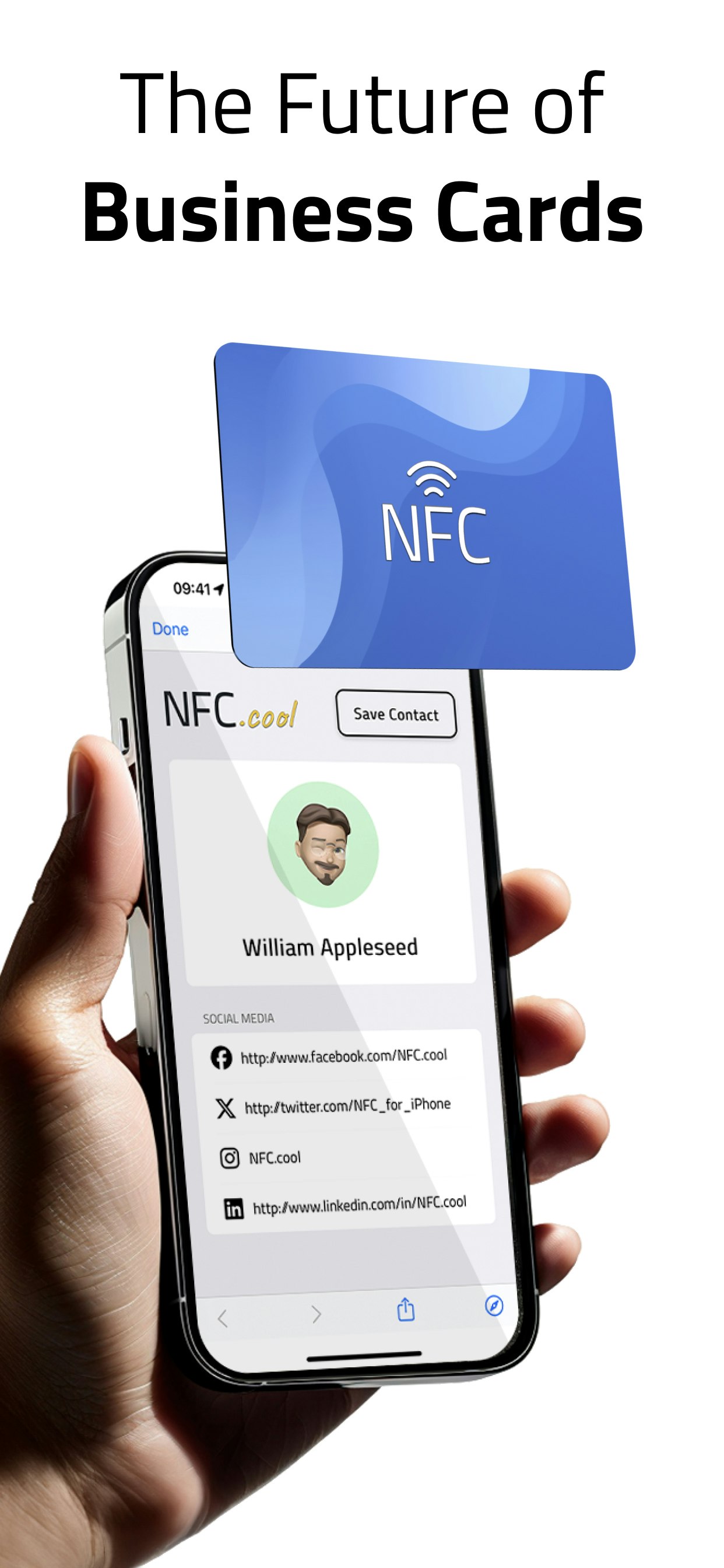 Kad Perniagaan oleh NFC.Cool media 1
