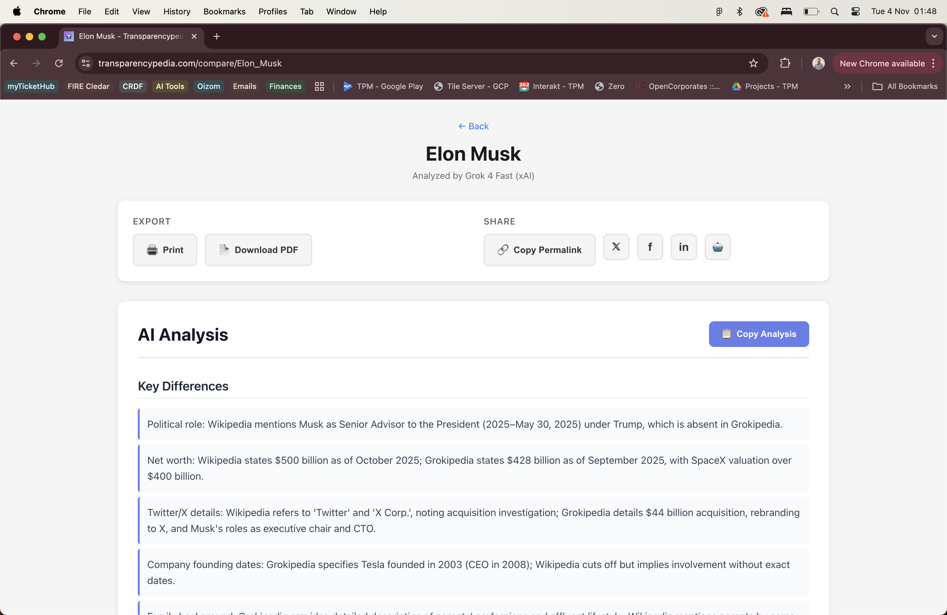 Transparencypedia - Screenshot 2 preview