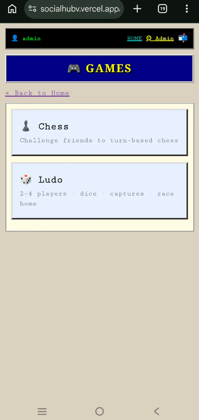 The Social Hub screenshot 2