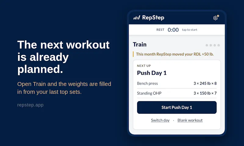 RepStep screenshot 3