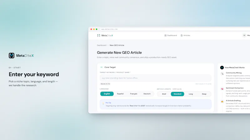 MetaCiteX screenshot 2