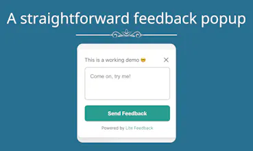 Lite Feedback gallery image