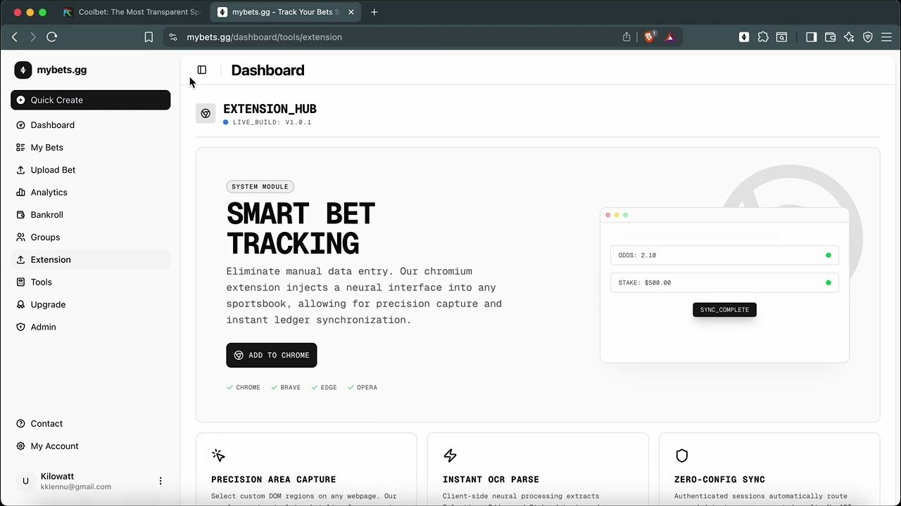 Mybets.gg - Sports Bet Tracker gallery image