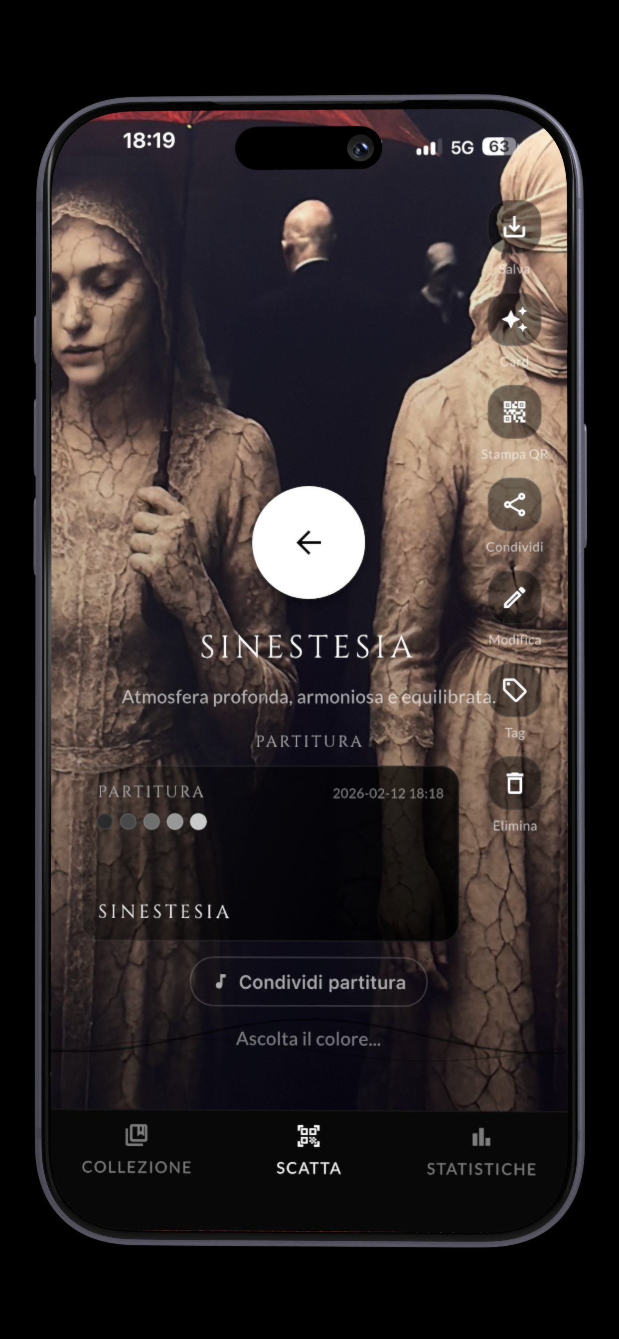 Synesthesia - Screenshot 2 showing product features and functionality