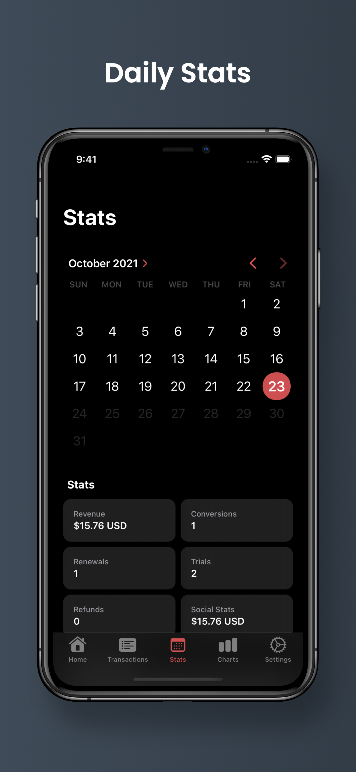 RCReporting: RevenueCat Client gallery image