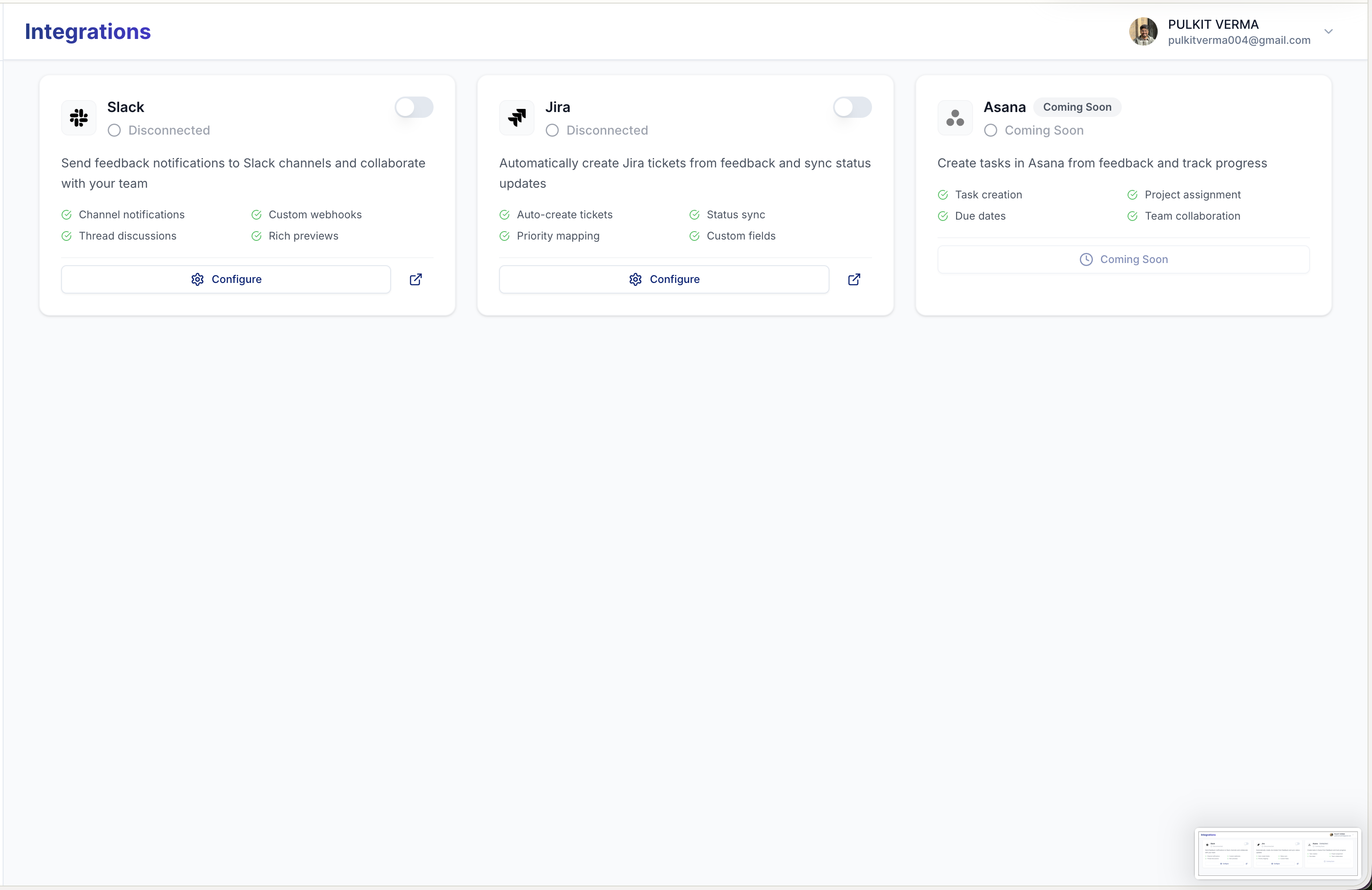 TruFeed - Screenshot 2 showing product features and functionality