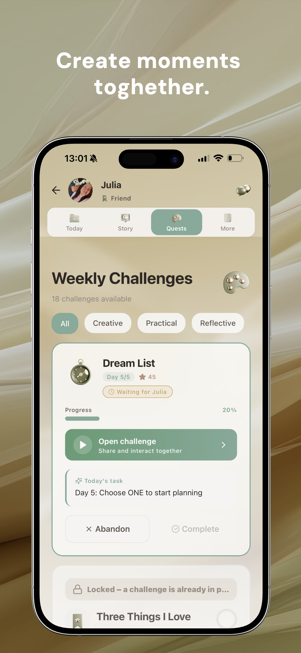 RELA - Screenshot 2 showing product features and functionality